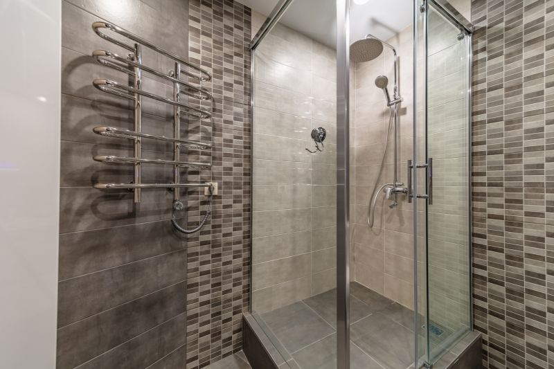 Contemporary Tile Shower